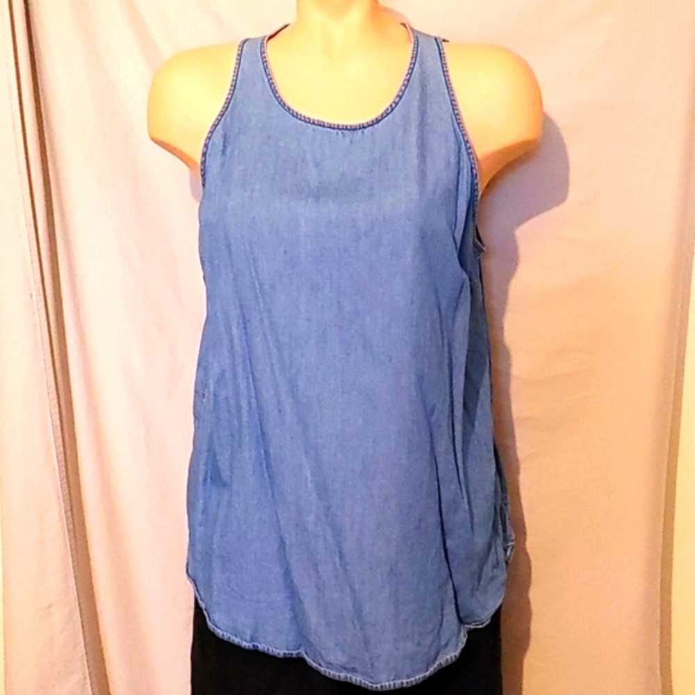 Old Navy lightweight denim tank top